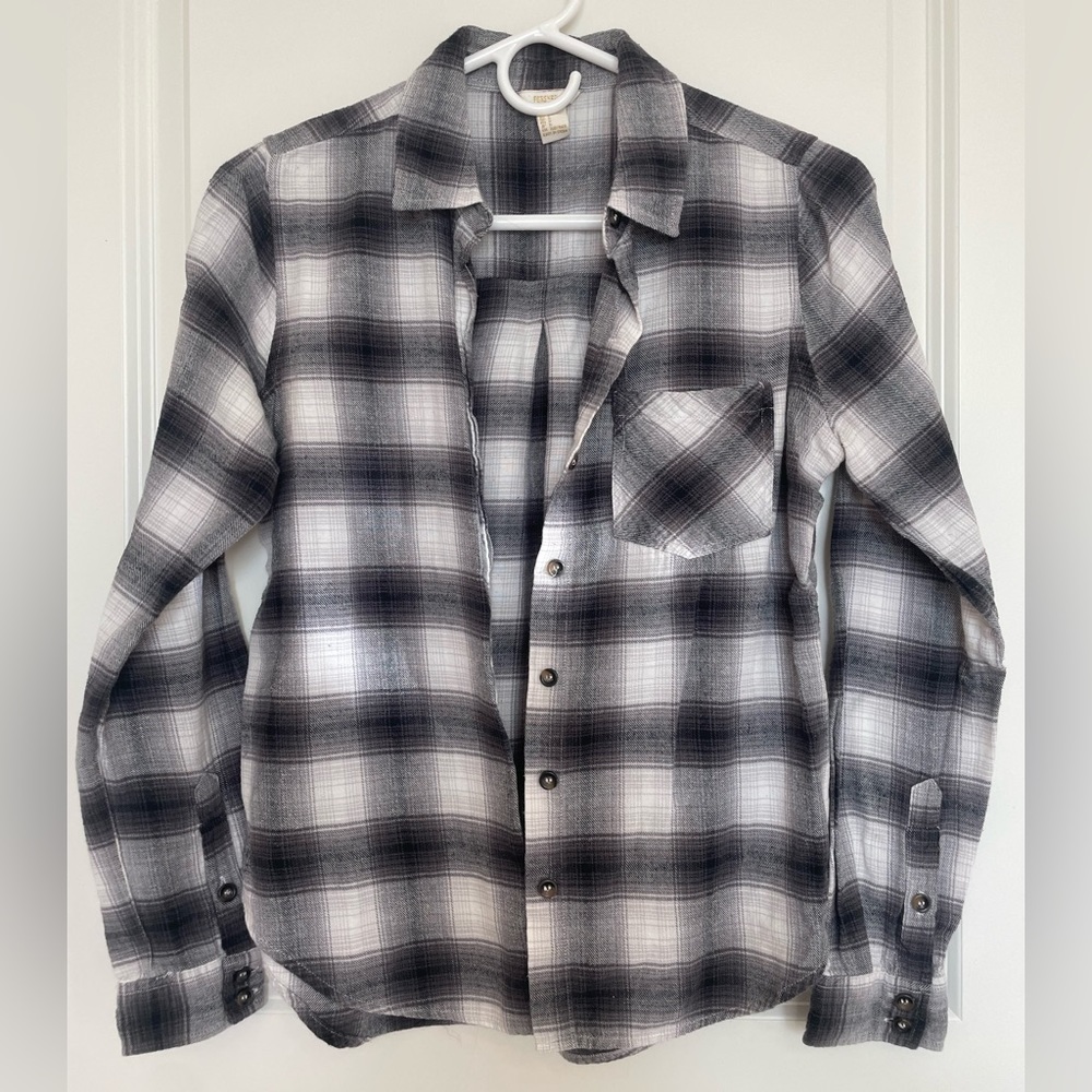 Black & White Flannel